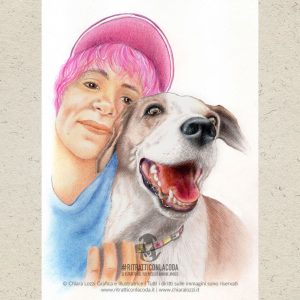 Ritratto di cane - Lynn e Marina
